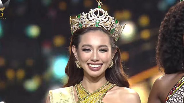 Thùy Tiên làm nên lịch sử, đăng quang Miss Grand International 2021