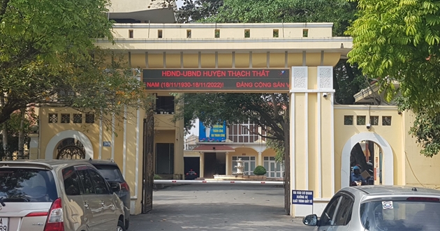 Trụ sở HĐND - UBND huyện Thạch Thất, Hà Nội Trụ sở HĐND - UBND huyện Thạch Thất, Hà Nội