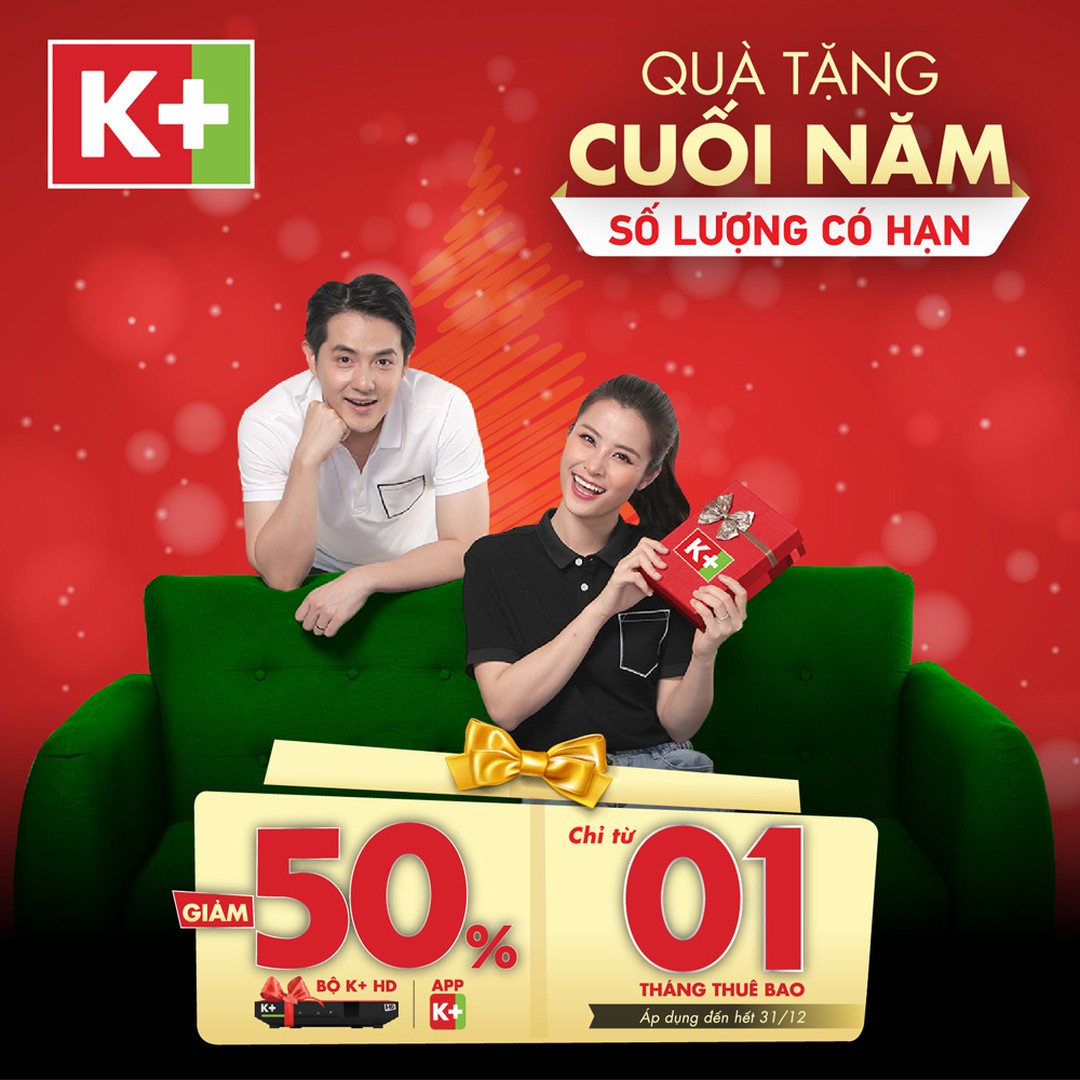 Tháng 12 và quà tặng cuối năm từ K+