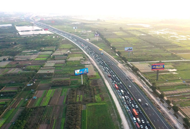 Toàn cảnh đường nối Pháp Vân - Cầu Giẽ - Vành đai 3