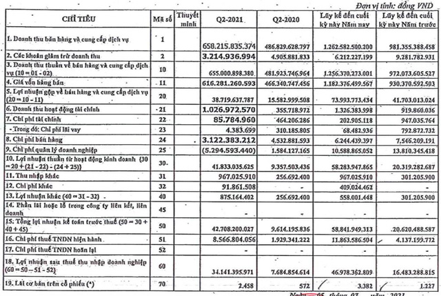 Thép Thủ Đức (TDS): Quý 2 lãi 34 tỷ đồng, tăng 341% so với cùng kỳ - Ảnh 1. Thép Thủ Đức (TDS): Quý 2 lãi 34 tỷ đồng, tăng 341% so với cùng kỳ - Ảnh 1.