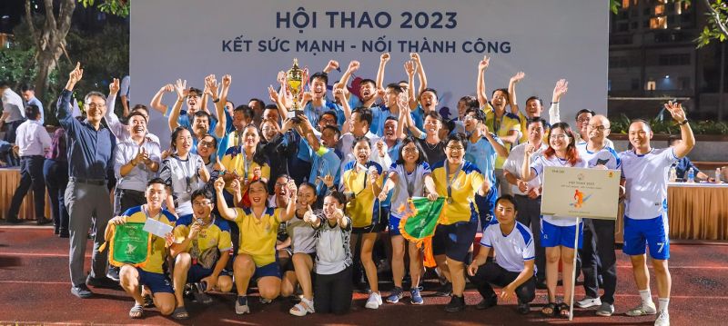 Hội thao “Kết sức mạnh - Nối thành công” THISO năm 2023 diễn ra trong không khí sôi nổi, tưng bừng của CBNV THISO.