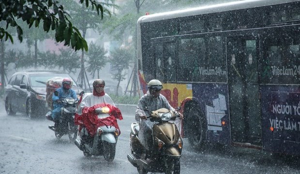 Thời tiết hôm nay 26/9: Hà Nội và các khu vực trên cả nước có mưa 