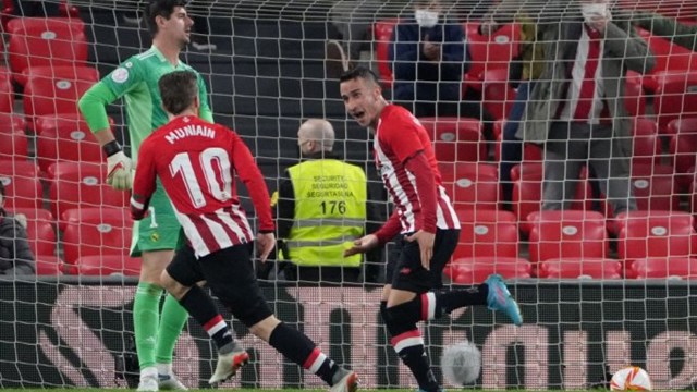Thua Bilbao phút cuối, Real tiếp tục lỗi hẹn với Cup Nhà Vua