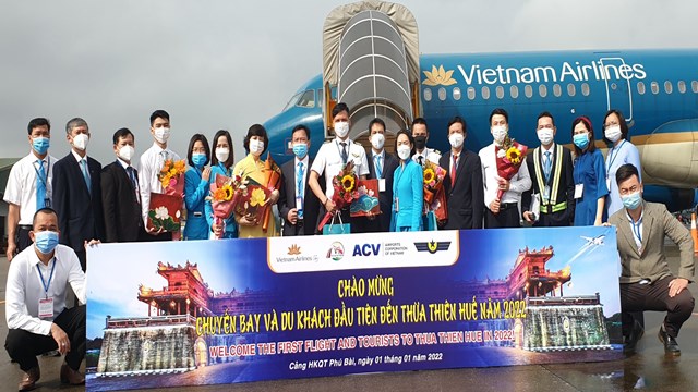Thừa Thiên-Huế đón những du khách đầu tiên trong năm mới 2022