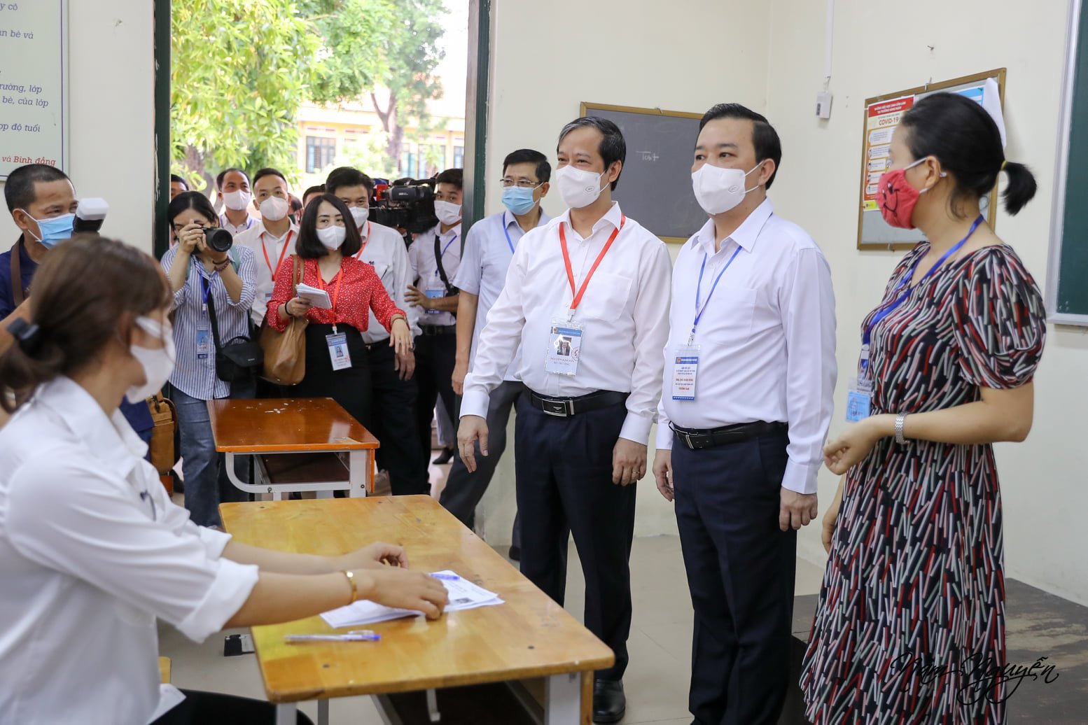 Thực hiện nghiêm túc quy chế thi, quan tâm hỗ trợ tốt cho thí sinh