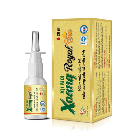 Sản phẩm Xịt mũi xoang Royal Bee