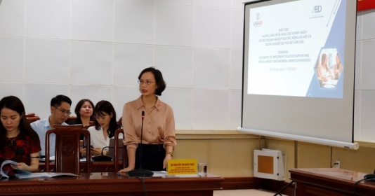 Tiền Giang: Đào tạo hỗ trợ doanh nghiệp do phụ nữ làm chủ 