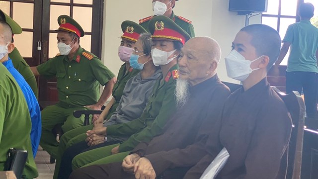 Tiếp tục phiên tòa xét xử vụ án ở Tịnh thất Bồng Lai