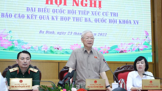 Tổng Bí thư Nguyễn Phú Trọng: Kỷ luật nghiêm minh, không lo thiếu cán bộ làm việc