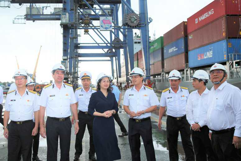 Tổng công ty Tân Cảng Sài Gòn: Điểm sáng phát triển kinh tế gắn với bảo đảm quốc phòng, an ninh