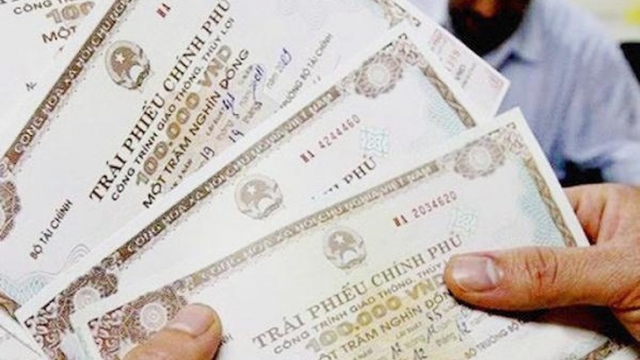 Tổng khối lượng trái phiếu Chính phủ đã phát hành đạt 72.177 tỷ đồng
