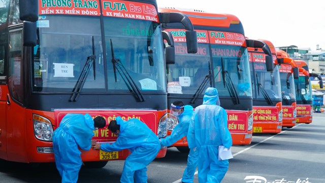 TP HCM: Đầu tháng 11 hoạt động trở lại vận tải hành khách liên tỉnh theo tuyến cố định