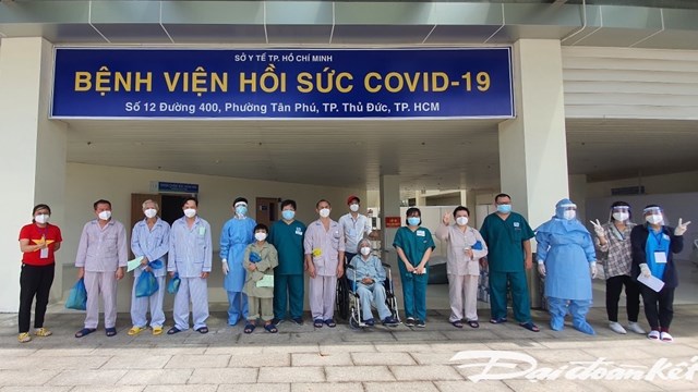 TP Hồ Chí Minh có tổng cộng 60.944 bệnh nhân Covid-19 xuất viện