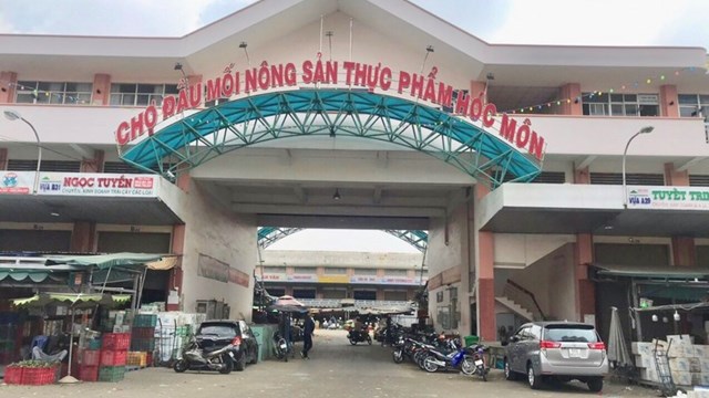 TP Hồ Chí Minh: Hình thành 2 điểm trung chuyển hàng hóa tại chợ đầu mối Bình Điền và Hóc Môn