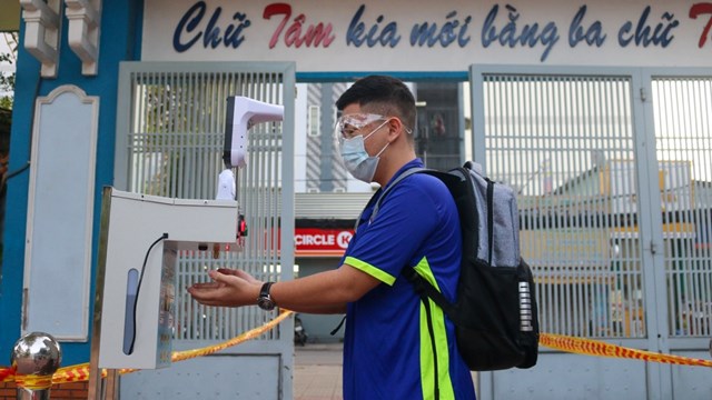 TP Hồ Chí Minh nỗ lực phòng dịch Covid-19 trong ký túc xá