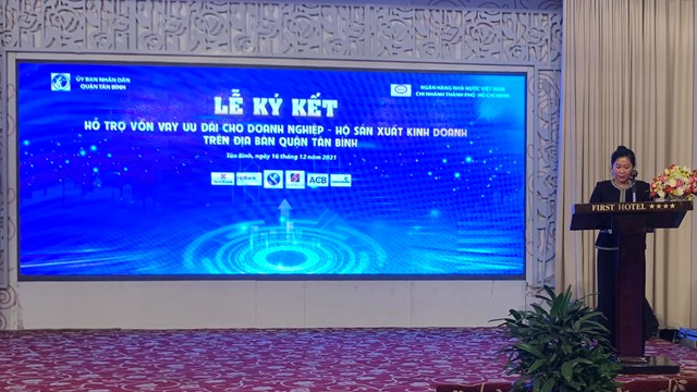 TP Hồ Chí Minh: Quận Tân Bình đồng hành cùng doanh nghiệp sản xuất kinh doanh và phát triển kinh tế