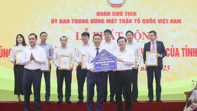 TPBank ủng hộ 5 tỷ đồng xây dựng nhà đại đoàn kết tại tỉnh Điện Biên