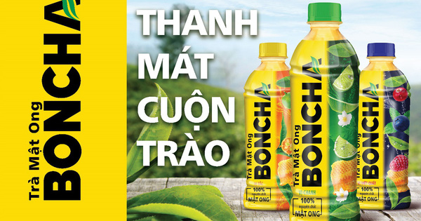 Trà mật ong BONCHA thỏa mãn cơn khát, đầy hứng khởi