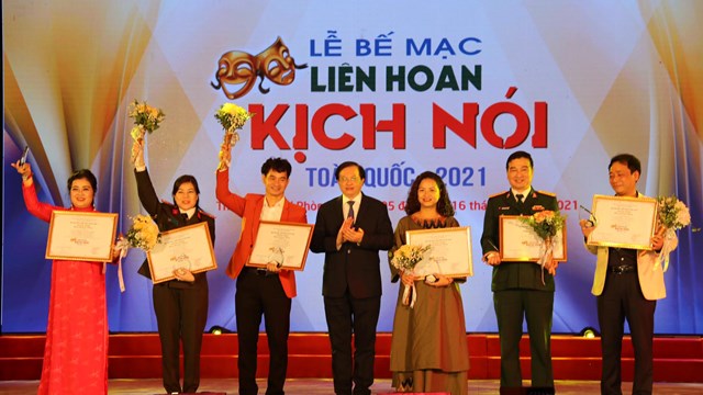 Trao giải Liên hoan Kịch nói toàn quốc 2021