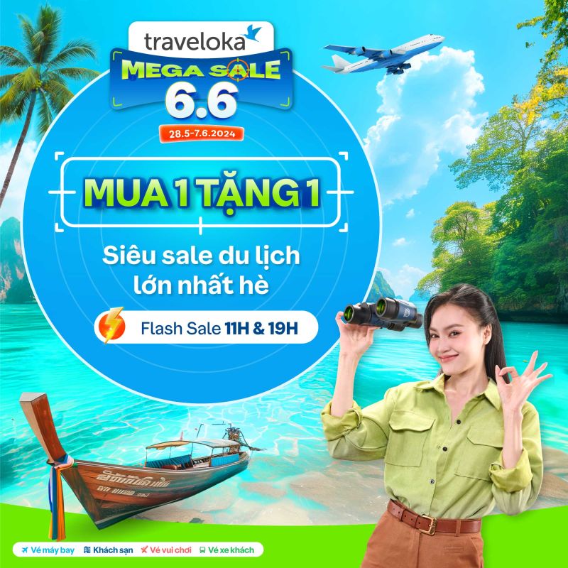 Chương trình Mega Sale 6.6 thể hiện cam kết của Traveloka trong việc không ngừng nỗ lực đổi mới để hoạt động tại thị trường Việt Nam