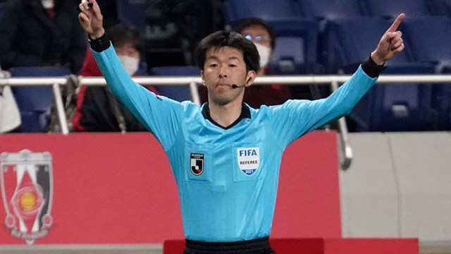 Trọng tài Nhật Bản cầm còi màn chạm trán giữa U23 Việt Nam với Saudi Arabia