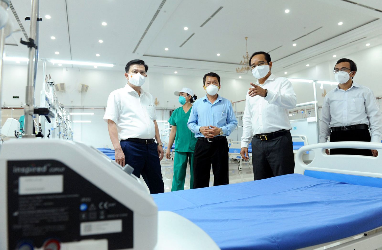 Trung tâm Hồi sức COVID-19 Trung ương tại Long An đi vào hoạt động