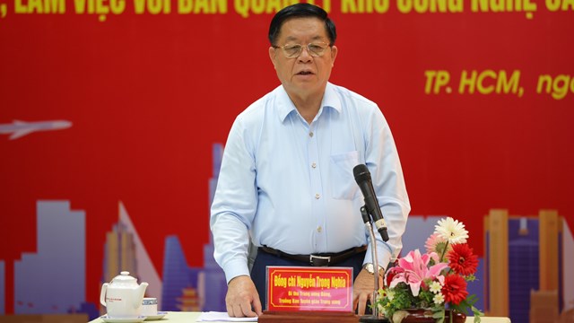 Trưởng Ban Tuyên giáo Trung ương: Trọng dụng đội ngũ trí thức, chuyên gia, nhà khoa học về nước cống hiến