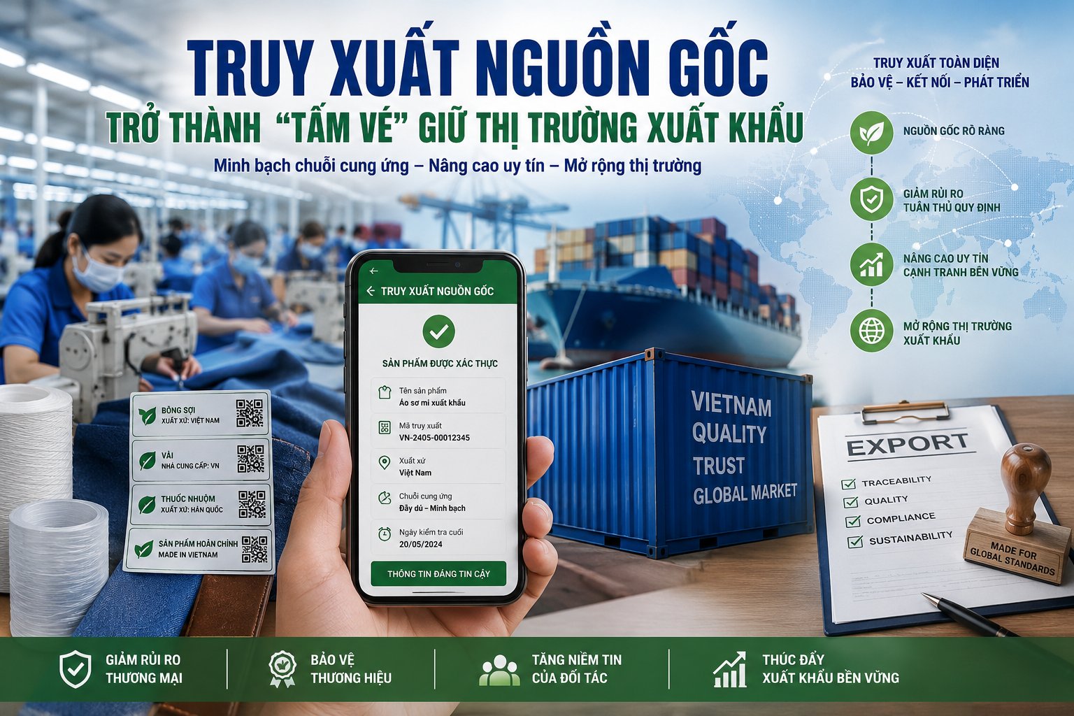 Giữ uy tín hàng Việt từ câu chuyện xuất xứ