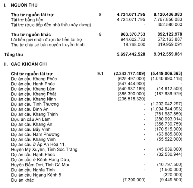 Từ lùm xùm quyên góp từ thiện nhìn về Quỹ Nam Phương của ông trùm truyền thông DatViet VAC: Quy mô chỉ vài tỷ vẫn lập báo cáo thu chi, thuê hẳn kiểm toán Big4 - Ảnh 6.