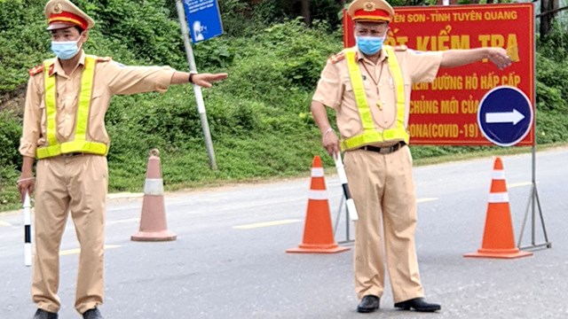 Tuyên Quang: Xử lý đối tượng vi phạm quy định phòng, chống dịch