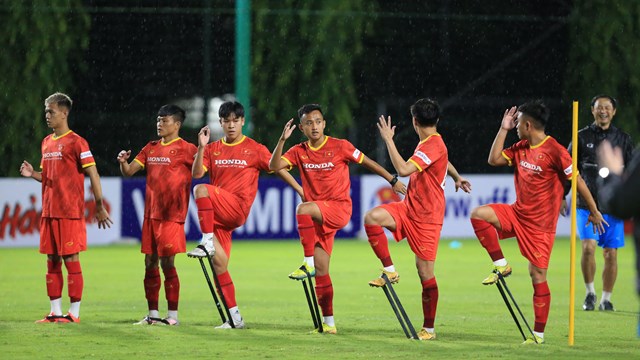 U22 Việt Nam hướng tới tham dự Vòng loại U23 châu Á 2022: Buổi tập đầu tiên trong đợt tập trung 