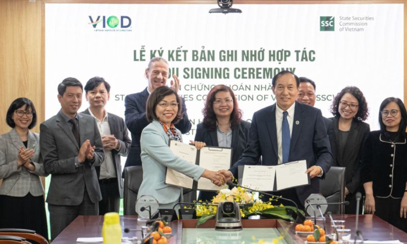 UBCK hợp tác cùng VIOD thúc đẩy cải thiện quản trị công ty