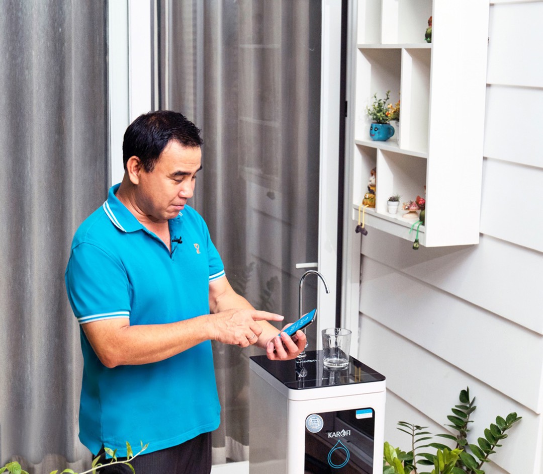 Ứng dụng Karofi 360 giúp giám sát chất lượng nước từ xa như thế nào?