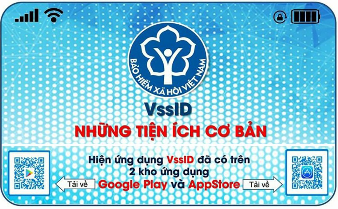 Ứng dụng VssID - Bảo hiểm xã hội số