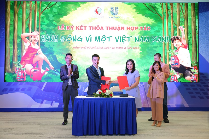 Chương trình Hành động Vì Việt Nam xanh Unilever hợp tác với Bộ Tài nguyên và Môi trường Chương trình Hành động Vì Việt Nam xanh Unilever hợp tác với Bộ Tài nguyên và Môi trường