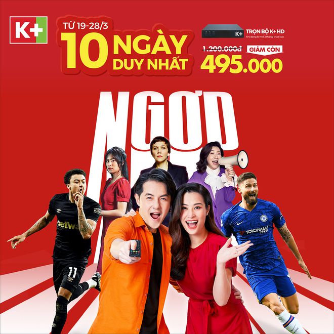 Ưu đãi duy nhất 10 ngày, cơ hội tận hưởng thế giới ‘ngợp giải trí’ từ K+ - ảnh 1