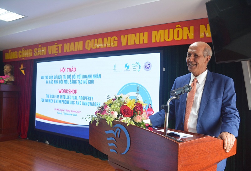 Ông Hasan Kleib, Phó Tổng Giám đốc Tổ chức Sở hữu trí tuệ thế giới (WIPO)