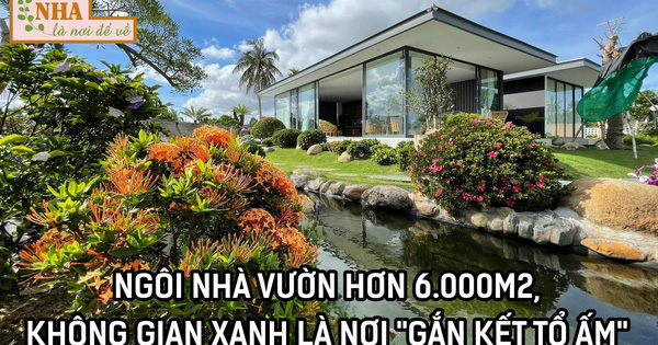 Về quê tìm cuộc sống mới, gia đình ở Hải Phòng xây nhà vườn hơn 6.000m2: Không gian xanh đắm chìm giữa thiên nhiên, chốn an yên gắn kết tổ ấm