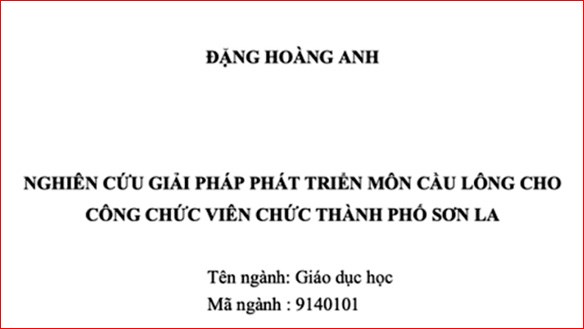 Viện trưởng Viện Khoa học TDTT: ‘Mạng xã hội đang làm quá lên’