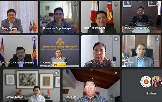 Việt Nam chủ trì cuộc họp Nhóm Đặc trách Sáng kiến Liên kết ASEAN