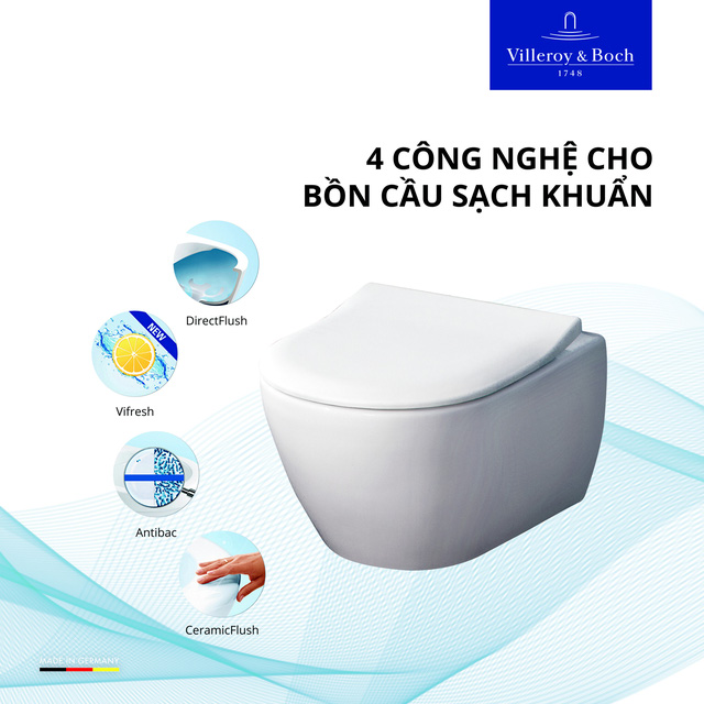 Vietceramics mang đến giải pháp phòng tắm hiện đại từ Villeroy & Boch (Đức) - Ảnh 3.