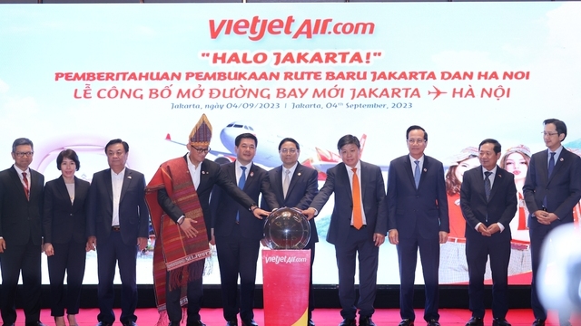 Vietjet công bố mở đường bay thẳng đầu tiên Jakarta – Hà Nội 