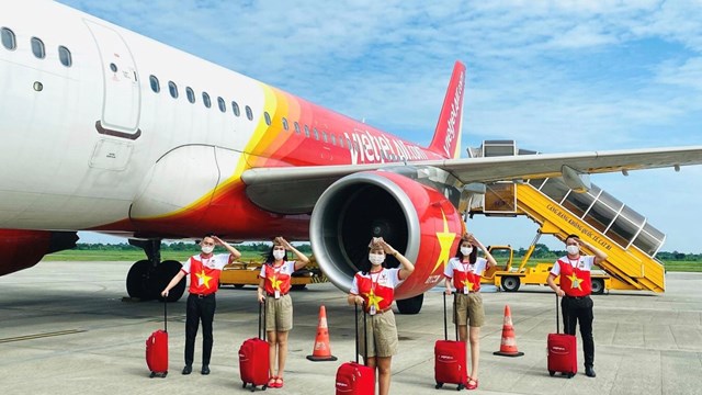 Vietjet khôi phục 48 đường bay nội địa