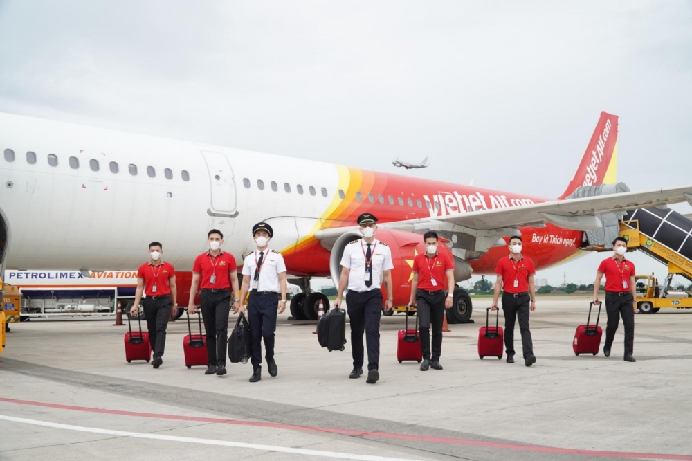 Vietjet khuyến mãi giảm đến 77% giá vé cho khách hàng trở lại bầu trời