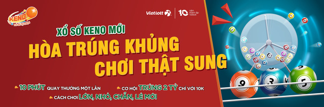 Vietlott bổ sung tính năng mới cho xổ số quay nhanh Keno: Thêm “cửa hòa” trúng “khủng” - Ảnh 1.