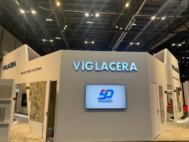 Viglacera tại Coverings 2025: Biểu tượng của khát vọng thịnh vượng - Lan tỏa hệ sinh thái vật liệu xây dựng xanh