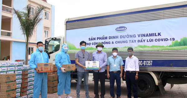 Vinamilk hỗ trợ 2 triệu sản phẩm dinh dưỡng cho cộng đồng và tuyến đầu chống dịch Covid-19 