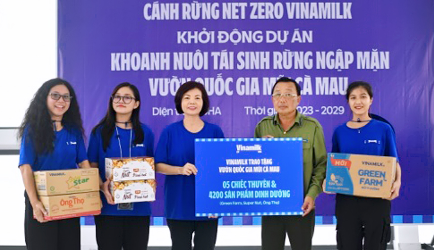 Vinamilk: Những “Cánh rừng Net Zero”