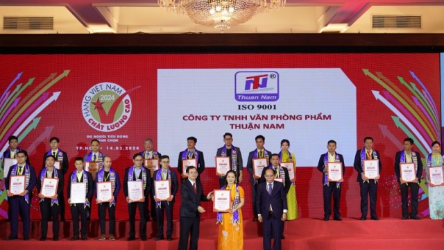Vinh danh 529 doanh nghiệp Hàng Việt Nam chất lượng cao 2024
